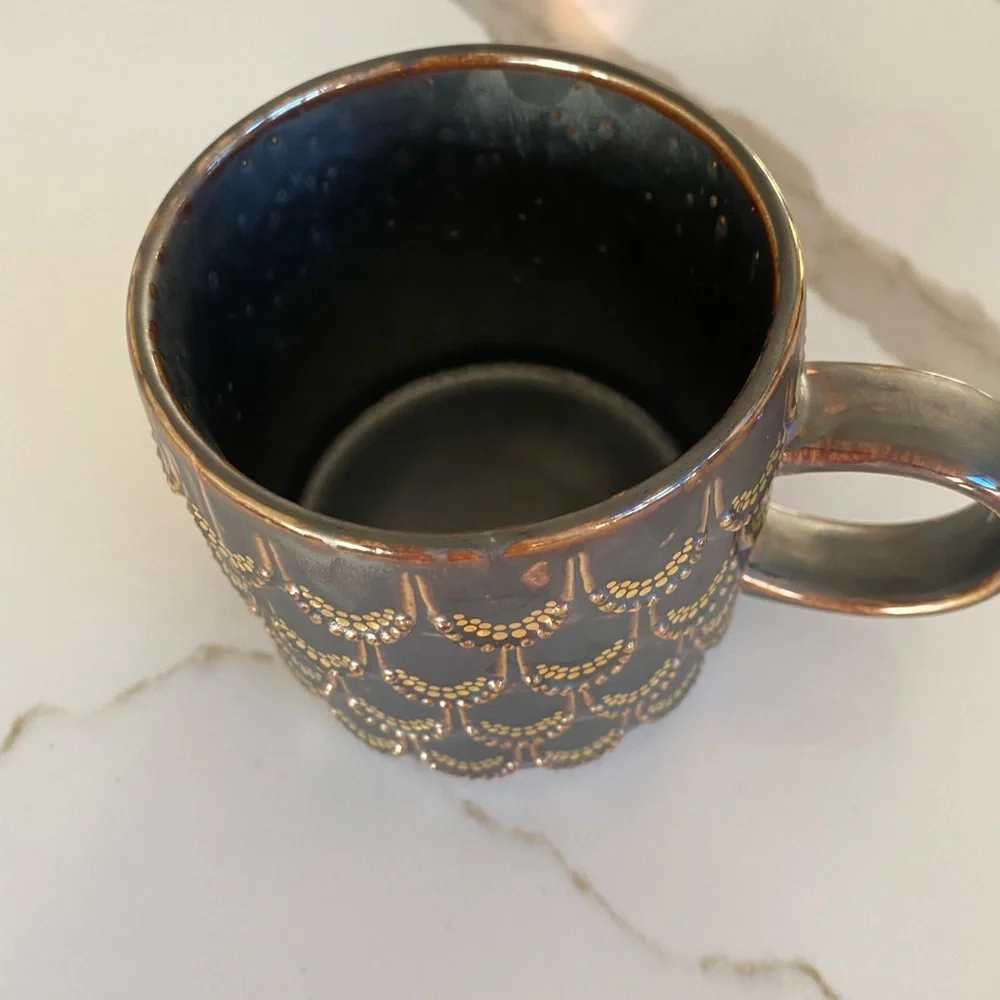 Starbucks 2015 Mermaid scale mug - like New set of two - Picture 5 of 5